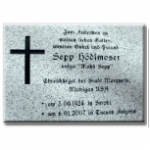 Granit Design Trauerschild