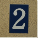 Kunststoff einzel Zahl NR 2 als HN
