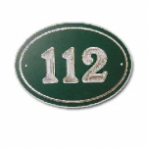 Aluminium oval HN 20x15 cm