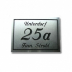 Aluminium HN 20x15 cm