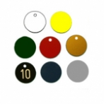 Kunststoff Ronde mit Nummer von 1-300