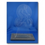 Plexiglas Pokale MTB