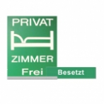 Hinweisschild f�r Zimmer Vermieter