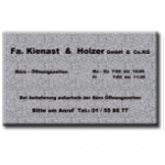 Granit Design Schild