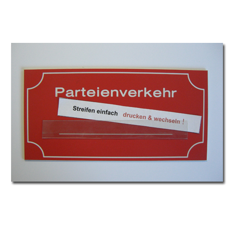 Öffnungszeiten Schilder