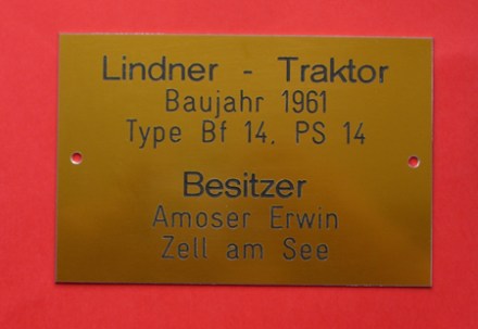 Aluminium Typenschilder Lasergravur oder Tiefgravur