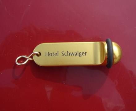 Hotel Schlüsselanhänger Alu