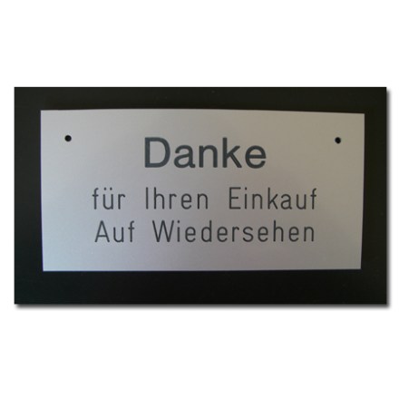 Öffnungszeiten Schild Kunststoff