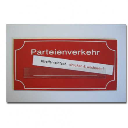 Öffnungszeiten Schild Kunststoff