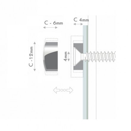 PVC  klick System Abdeckkappen